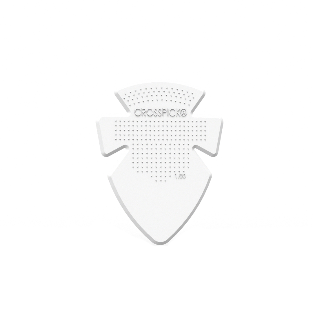 Plettro Extreme Crosspick grip 3D superiore tecnologia brevettata