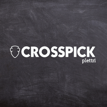 Logo Crosspick plettri professionali Made in Italy